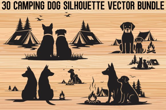 Camping Dog Silhouette Bundle: A Practical Guide for Creators and Crafters