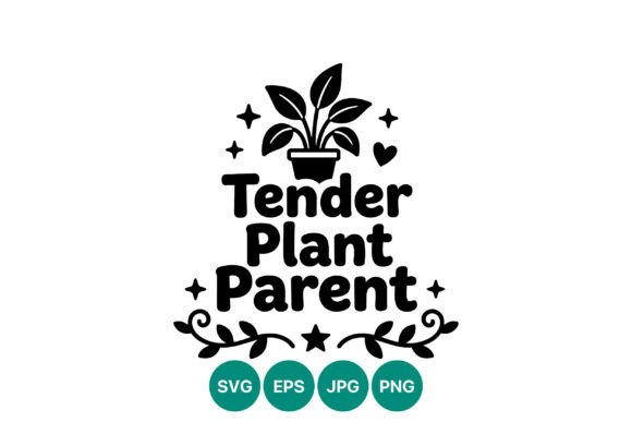 Embracing the Tender Plant Parent Aesthetic with High-Quality Vector Art