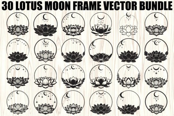 Lotus Moon Frame SVG Bundle: A Practical Guide for Creators