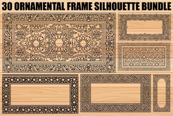 Ornamental Frame SVG Bundle Guide