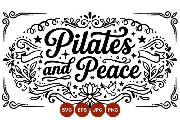 Pilates and Peace: Integrating Mindful Movement with Elegant Calligraphic Art