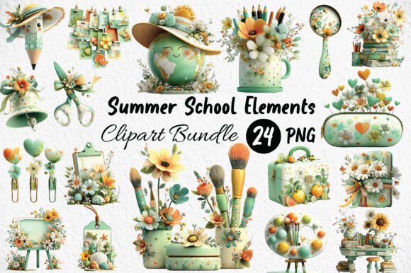 Summer School Elements Clipart: A Practical Guide for Creators