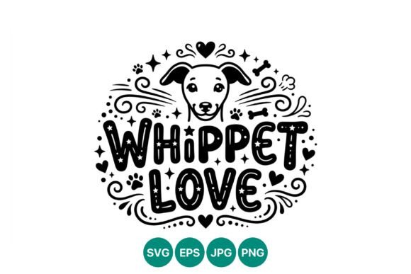 Whippet Love Dog Face Vector Art: A Practical Guide to Design, Formats, and Usage
